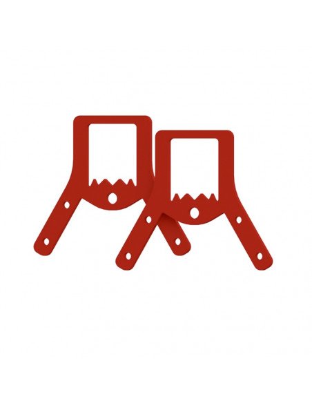 2 platines pour porte-cible blindé Dental V2 - KING GONG