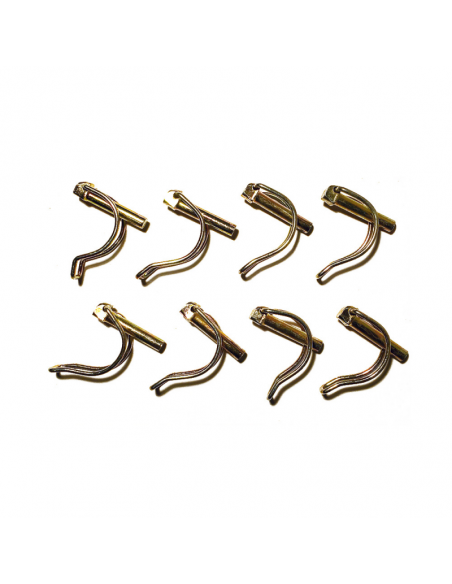 Kit of 8 quick clips compatible with KING GONG Foot 1m and Dental - KING GONG