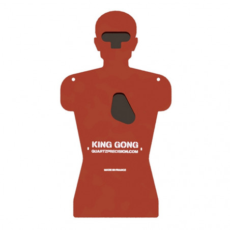 Cible de tir type silhouette Predator Anatomic - KING GONG