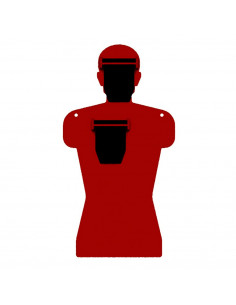 Predator Anatomic silhouette type shooting target - KING GONG 2