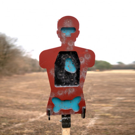 Predator Anatomic Evo silhouette type shooting target - KING GONG