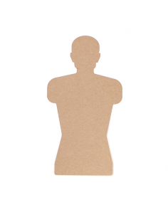 100 Predator cardboard targets 1:1 - KING GONG