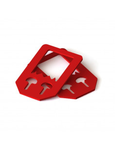 2 ECO 5mm plates for gong target hanging chain - KING GONG 2