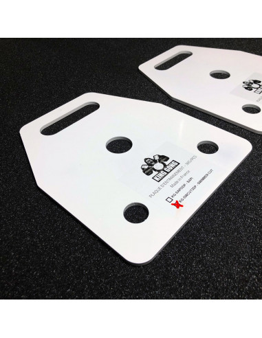 2 SAPI training plates 3kg - KING GONG