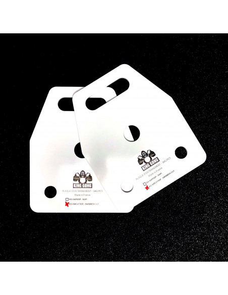 2 SAPI training plates 3kg - KING GONG