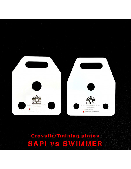 2 plaques d'entraînement SAPI 3kg - KING GONG
