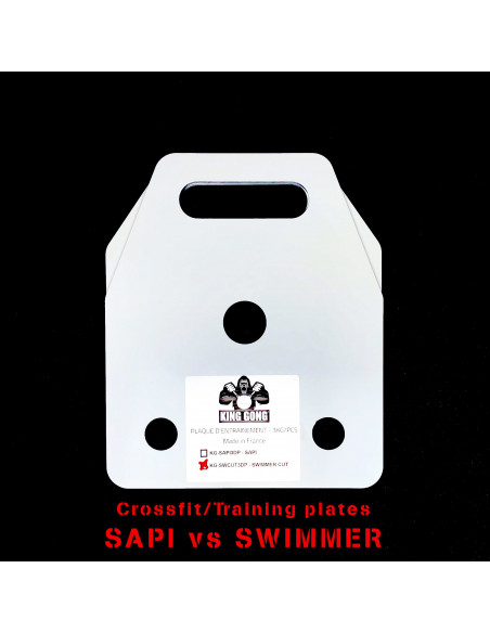 2 plaques d'entraînement SAPI 3kg - KING GONG