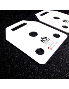 2 plaques d'entraînement SAPI 3kg - KING GONG 2