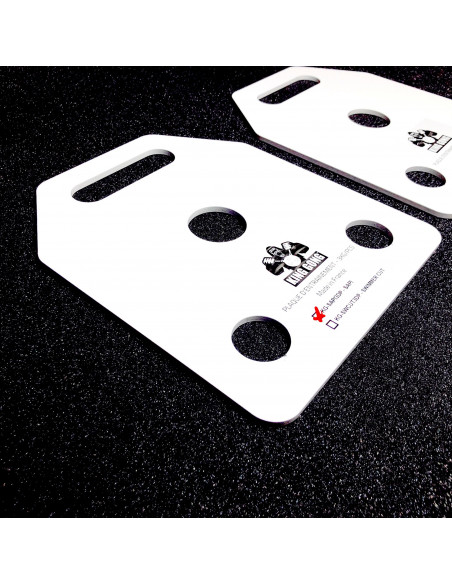 2 plaques d'entraînement SAPI 3kg - KING GONG