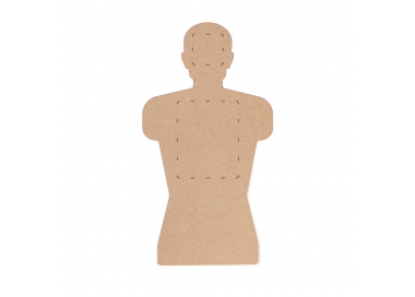 50 Cardboards Shooting Target B7 Exam 2 Zones Predator® 1:1