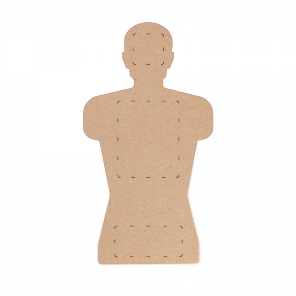 50 Cardboards Shooting Target B7 Exam 3 Zones Predator® 1:1