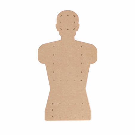 100 Predator cardboard targets 1:1 3 zones type B7 - KING GONG