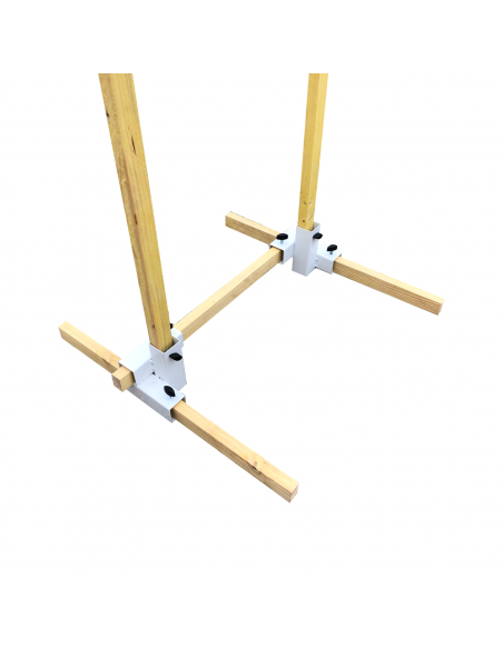 Pair of connectors to make a target support - KING GONG