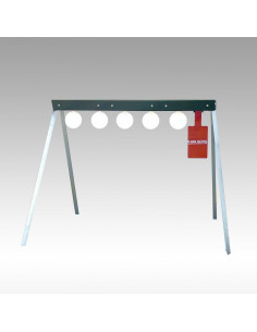 Reactive automatic shooting tree, 5 targets + 1 reset target - KING GONG