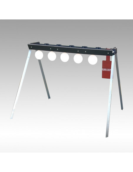 Reactive automatic shooting tree, 5 targets + 1 reset target - KING GONG