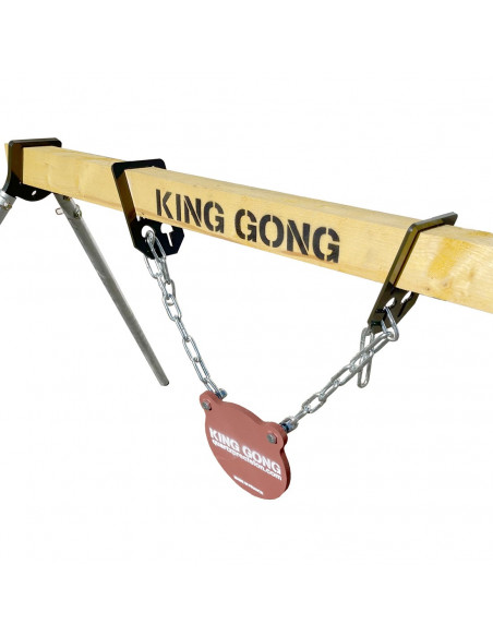 Quick Stand metal shooting gong gantry with hanger - KING GONG