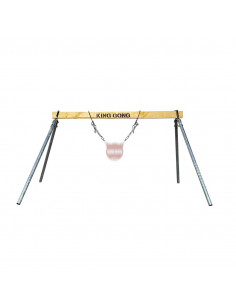 Quick Stand metal shooting gong gantry with hanger - KING GONG