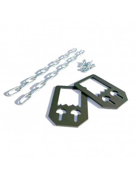 Kit de suspente pour vos gong de tir métallique - KING GONG