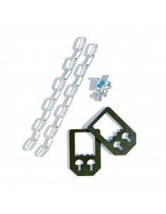 Kit de suspente pour vos gong de tir métallique - KING GONG