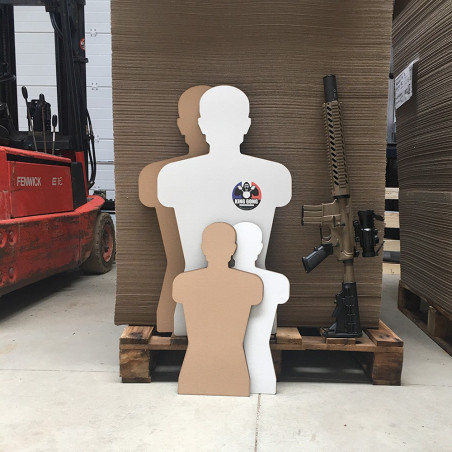 100 Predator cardboard targets 1:1 - KING GONG
