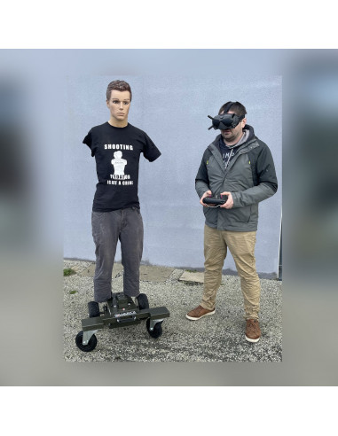 OKWELL Robot Cible 3D Mobile d'Entraînement