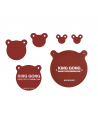 Pack 6 gongs KING GONG — Hardox 600 12 mm (Ø 60–300 mm)