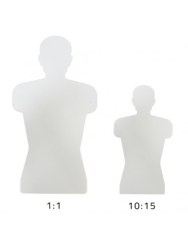 KING GONG – Boite de 50 Silhouettes Humaines Imputrescibles StormLine Predator® 1:1