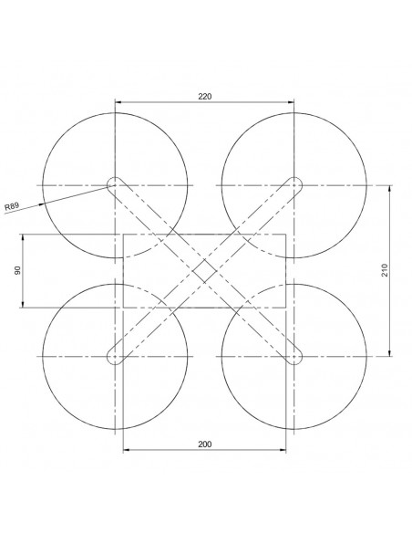 KING GONG StormLine 7-Inch Drone Targets – Rot-Proof