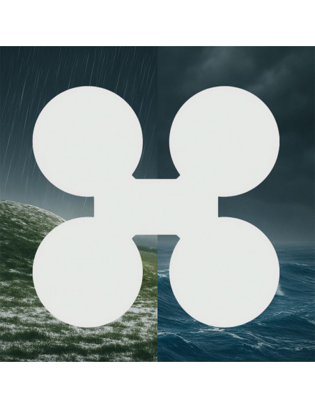 KING GONG Cibles Drone 7 Pouces StormLine Imputrescibles