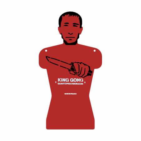 Set de 4 pochoirs Inox pour cible Predator - KING GONG