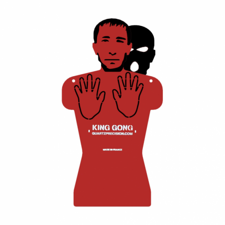 Set de 4 pochoirs Inox pour cible Predator - KING GONG