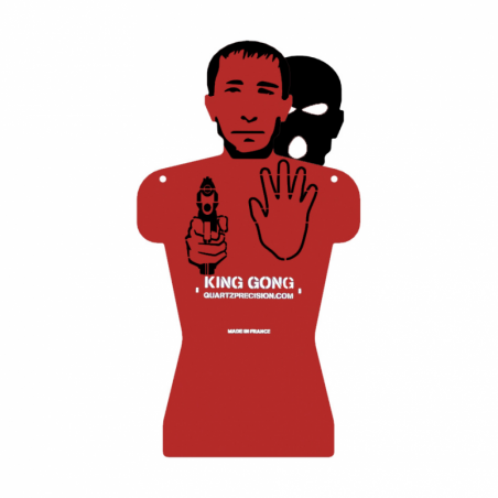 Set de 4 pochoirs Inox pour cible Predator - KING GONG