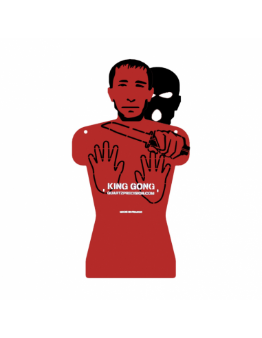 Set de 4 pochoirs Inox pour cible Predator - KING GONG