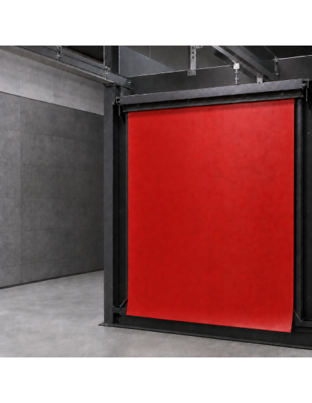 10m Abrasion-Resistant Rubber Curtain Roll | KING GONG