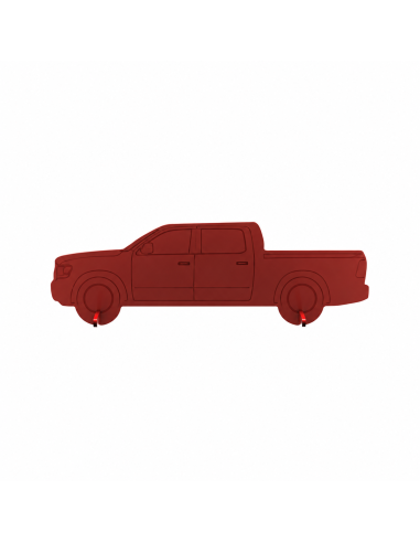 KING GONG PICKUP ELITE600 — Illustration with suggested graphic details. Target supplied without these markings.