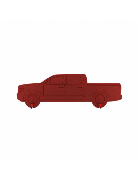 KING GONG PICKUP ELITE600 — Illustration with suggested graphic details. Target supplied without these markings.