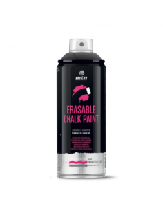 Black MTN PRO Chalk Spray Paint 400 ml | QUARTZ PRECISION