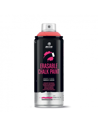 Red MTN PRO Chalk Spray Paint 400 ml | QUARTZ PRECISION