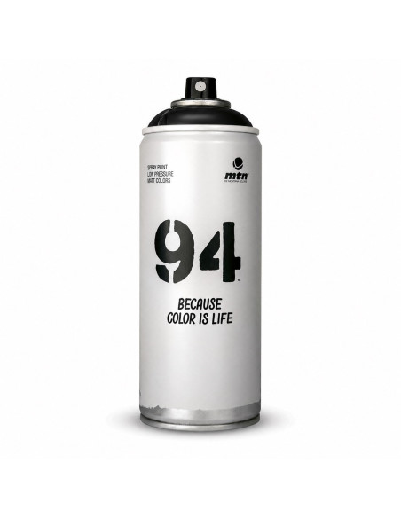 MTN 94 Black Spray Paint 400 ml for Targets