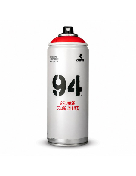 MTN 94 peinture aérosol 400 ml - Rouge vif