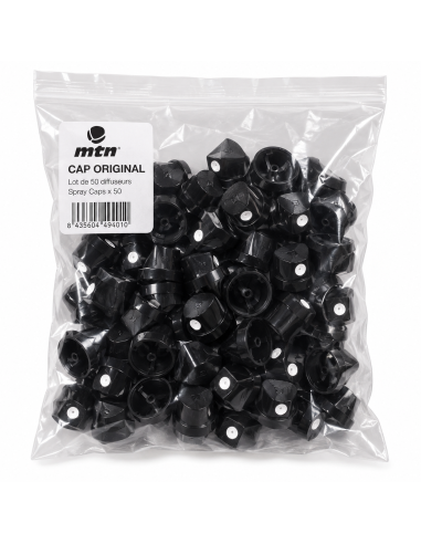 Lot de 50 diffuseurs MTN Cap original pour aérosols