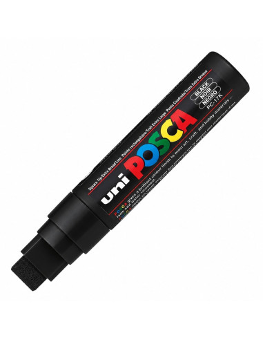 POSCA PC-17K Black - 15 mm extra-broad rectangular Paint Marker