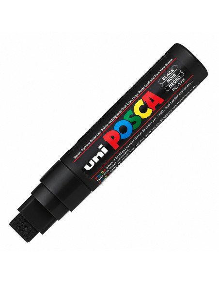 POSCA PC-17K Black - 15 mm extra-broad rectangular Paint Marker