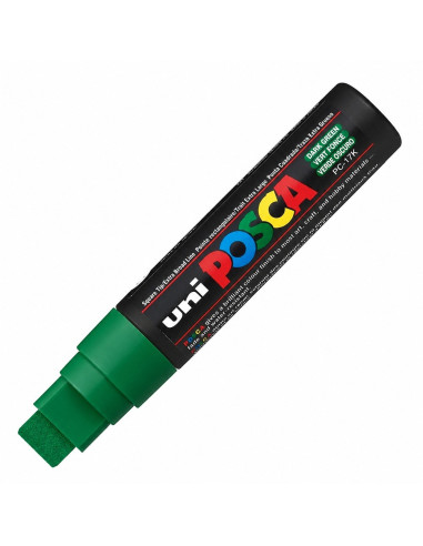 POSCA PC-17K Green - 15 mm extra-broad rectangular Paint Marker
