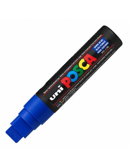 POSCA PC-17K Blue - 15 mm extra-broad rectangular Paint Marker