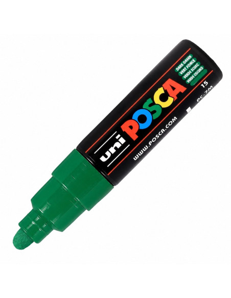 POSCA PC-7M Green - 4.5–5 mm bullet Paint Marker