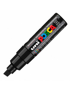 POSCA PC-8K Black - 8 mm broad chisel Paint Marker