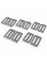 Passants inox 45 mm STRAP LOCK - 5 paires | KING GONG