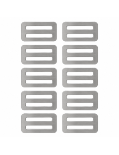 Passants inox 45 mm STRAP LOCK - 5 paires | KING GONG 2