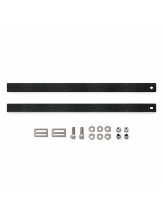 KING GONG STRAP KIT KG-SGK1 - 2 sangles de 75 cm, passants inox et visserie M10 pour 1 gong